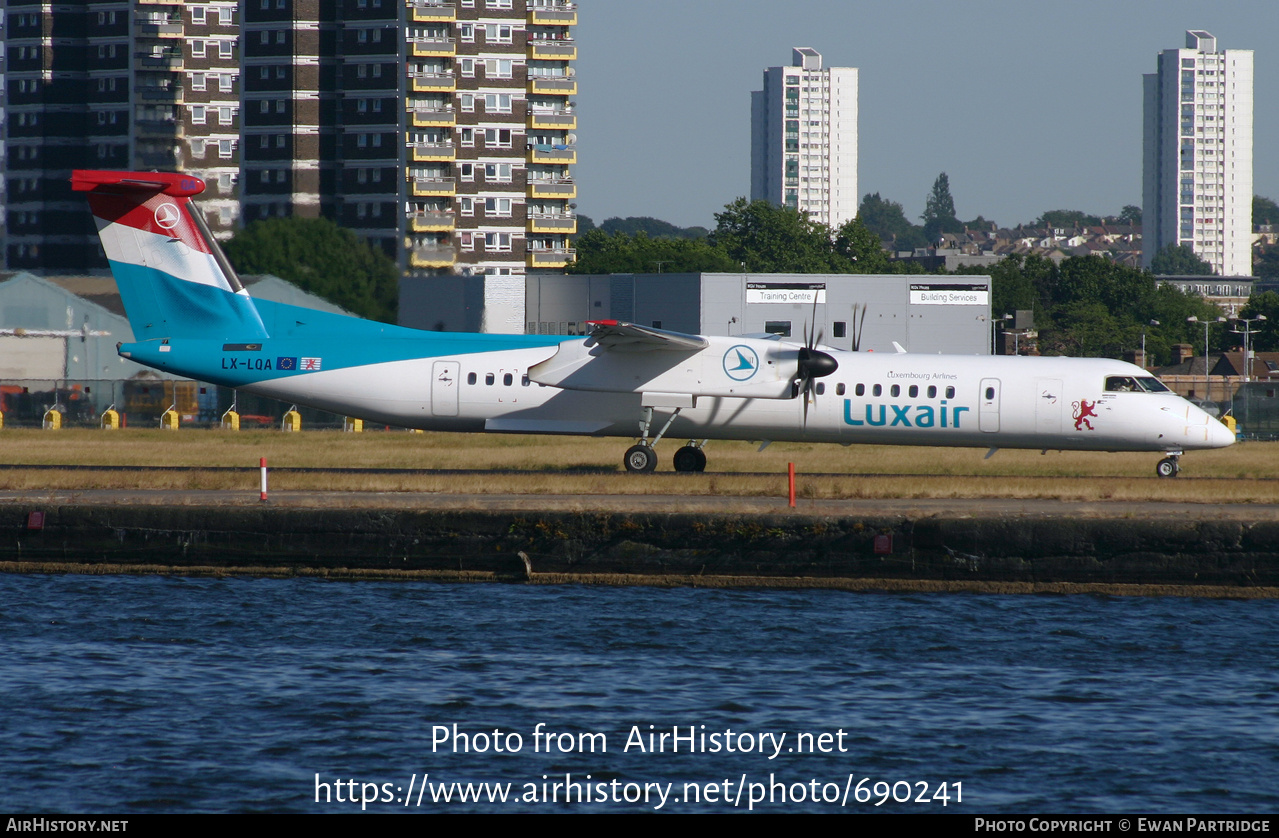 Aircraft Photo of LX-LQA | Bombardier DHC-8-402 Dash 8 | Luxair | AirHistory.net #690241
