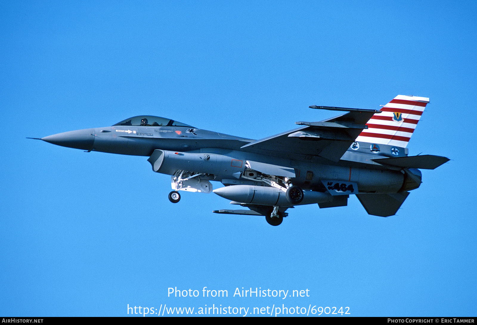 Aircraft Photo of 85-1464 / AF85-464 | General Dynamics F-16C Fighting Falcon | USA - Air Force | AirHistory.net #690242