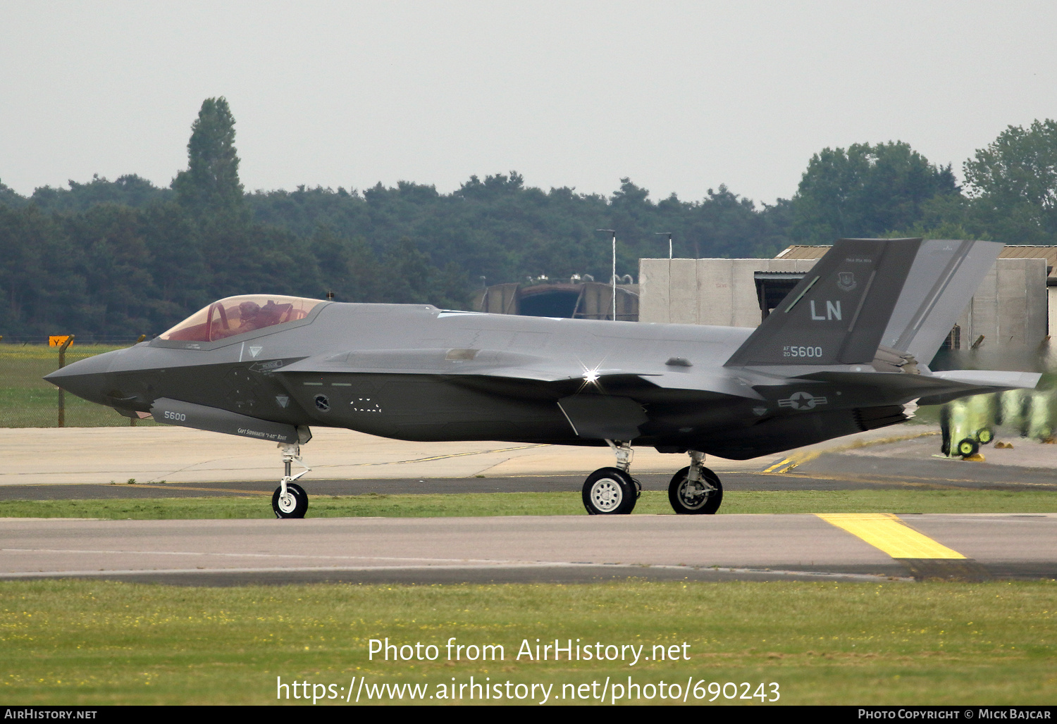 Aircraft Photo of 20-5600 / AF20-5600 | Lockheed Martin F-35A Lightning II | USA - Air Force | AirHistory.net #690243