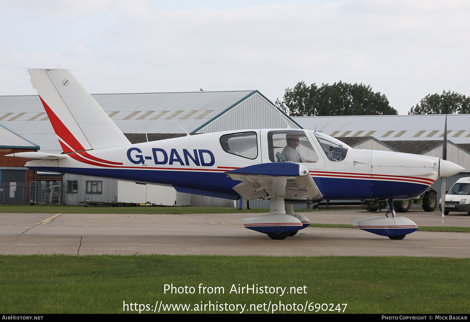 Aircraft Photo of G-DAND | Socata TB-10 Tobago | AirHistory.net #690247
