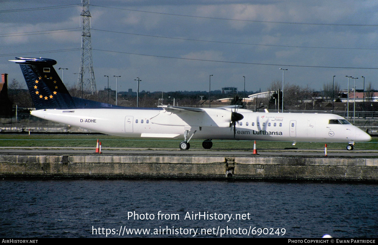 Aircraft Photo of D-ADHE | Bombardier DHC-8-402 Dash 8 | Team Lufthansa | AirHistory.net #690249