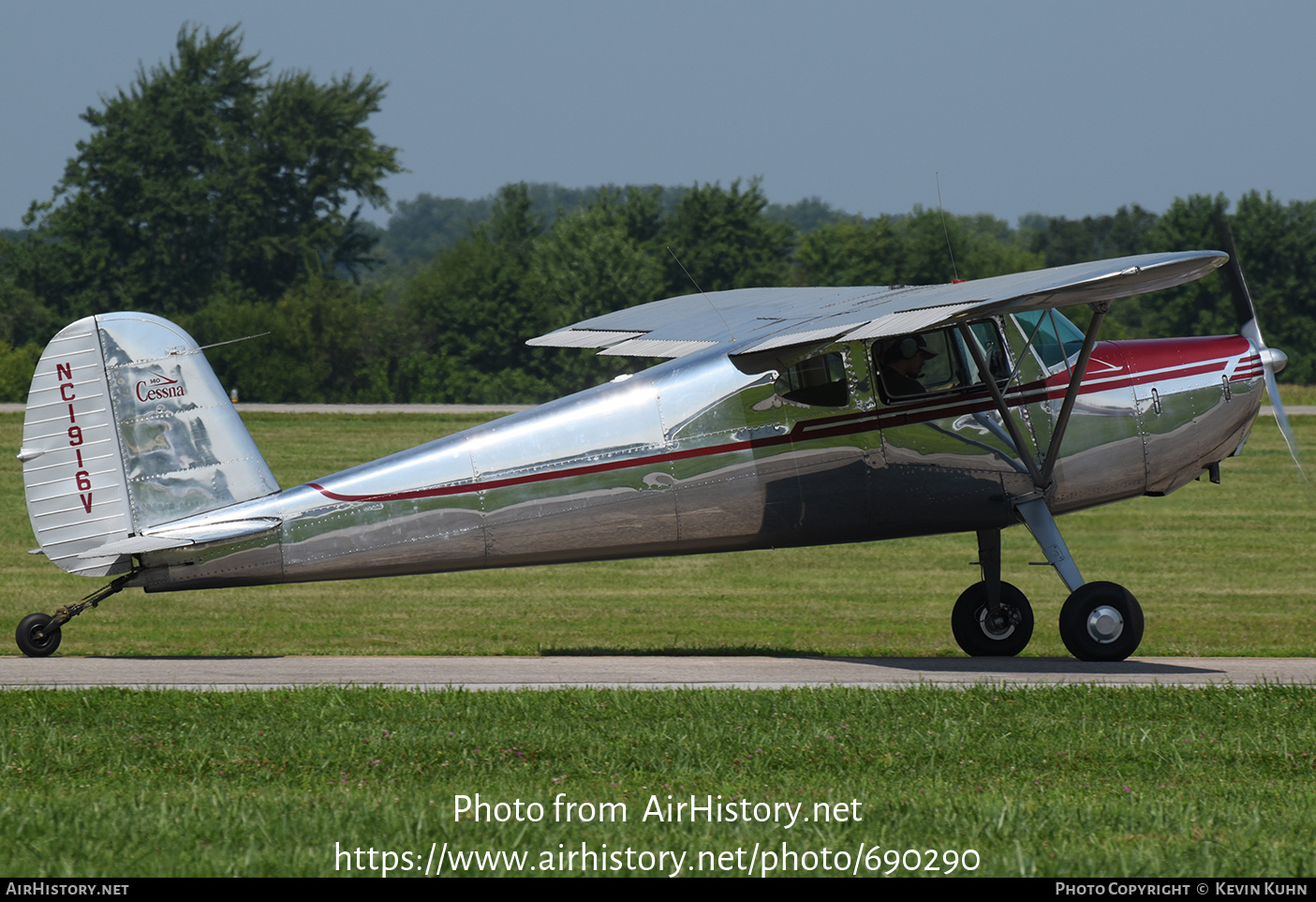 Aircraft Photo of N1916V | Cessna 140 | AirHistory.net #690290