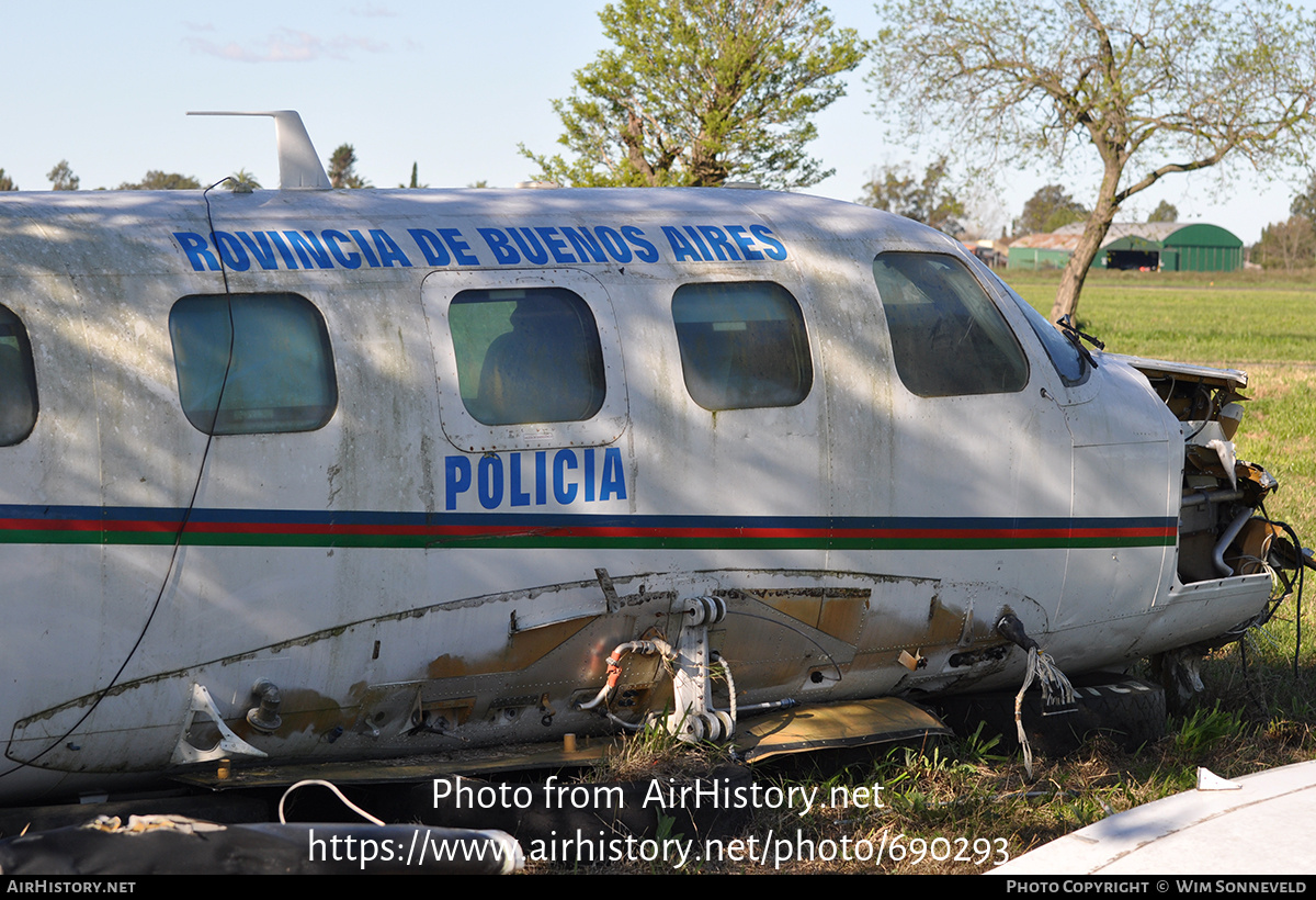 Aircraft Photo of LQ-BLU | Piper PA-42-1000 Cheyenne 400 | Policia de la Provincia de Buenos Aires | AirHistory.net #690293