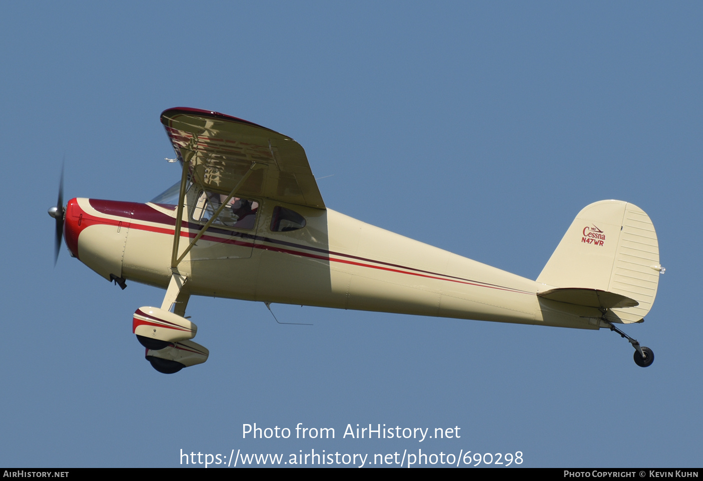 Aircraft Photo of N47WR | Cessna 140 | AirHistory.net #690298