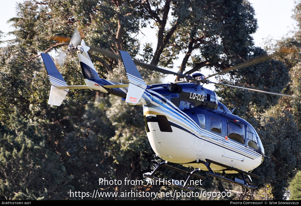 Aircraft Photo of LQ-CLQ | Eurocopter-Kawasaki EC-145 (BK-117C-2) | AirHistory.net #690300