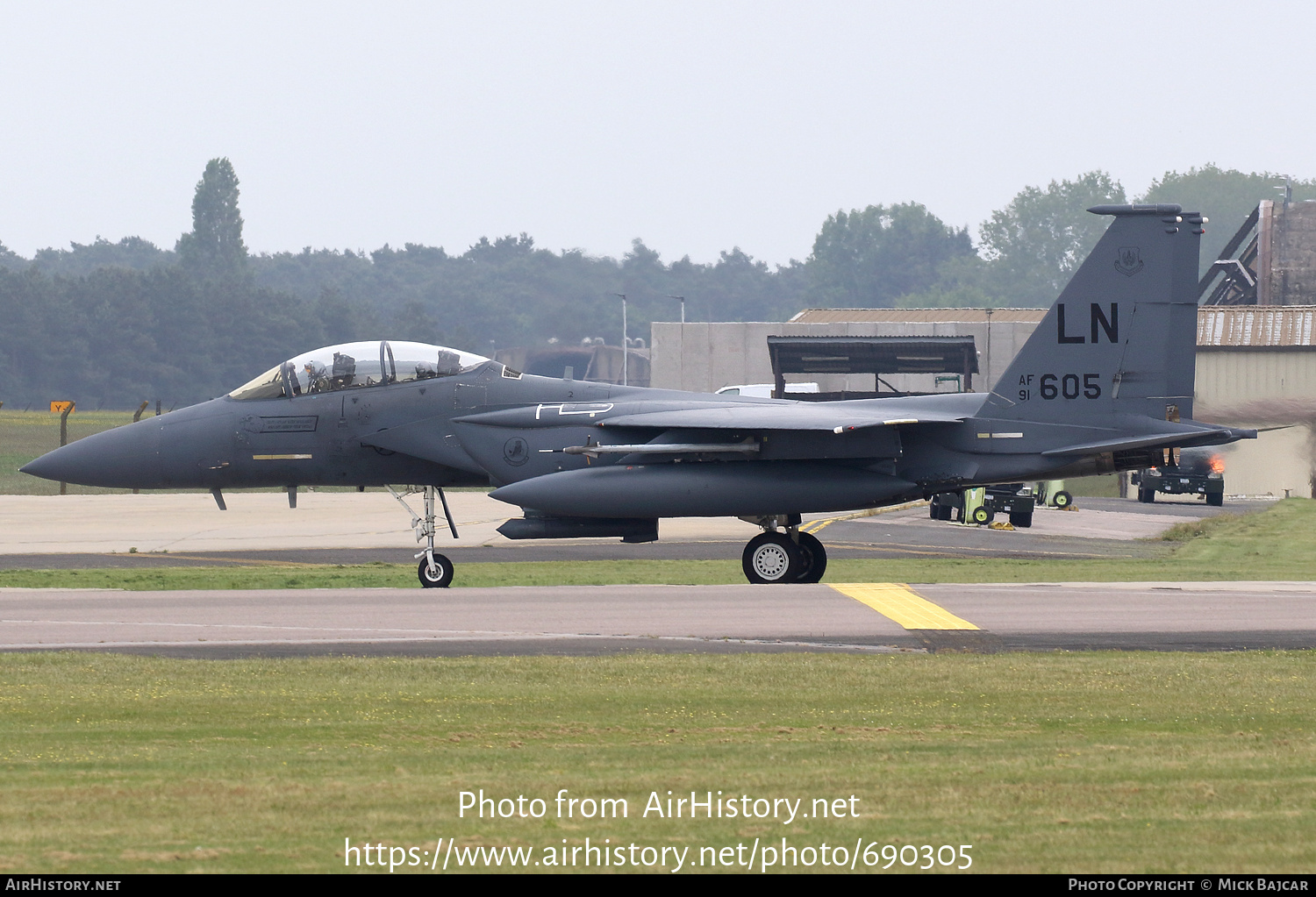 Aircraft Photo of 91-0605 / AF91-605 | McDonnell Douglas F-15E Strike Eagle | USA - Air Force | AirHistory.net #690305