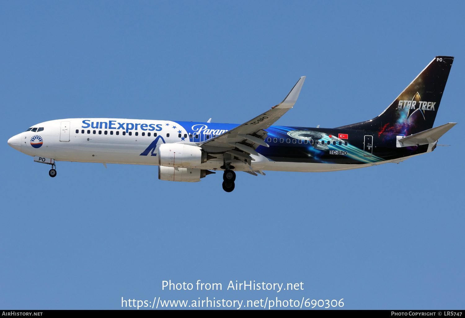 Aircraft Photo of TC-SPO | Boeing 737-8MA | SunExpress | AirHistory.net #690306