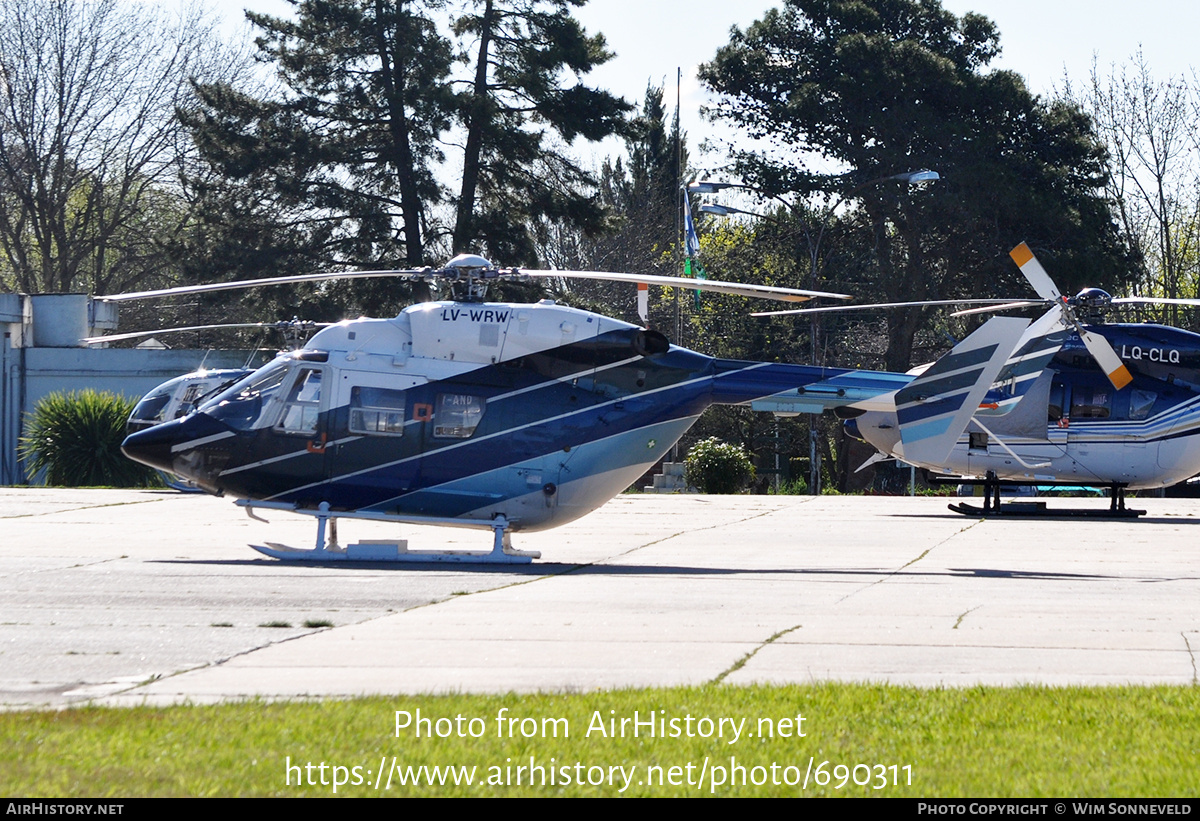 Aircraft Photo of LV-WRW | Eurocopter-Kawasaki BK-117C-1 | AirHistory.net #690311