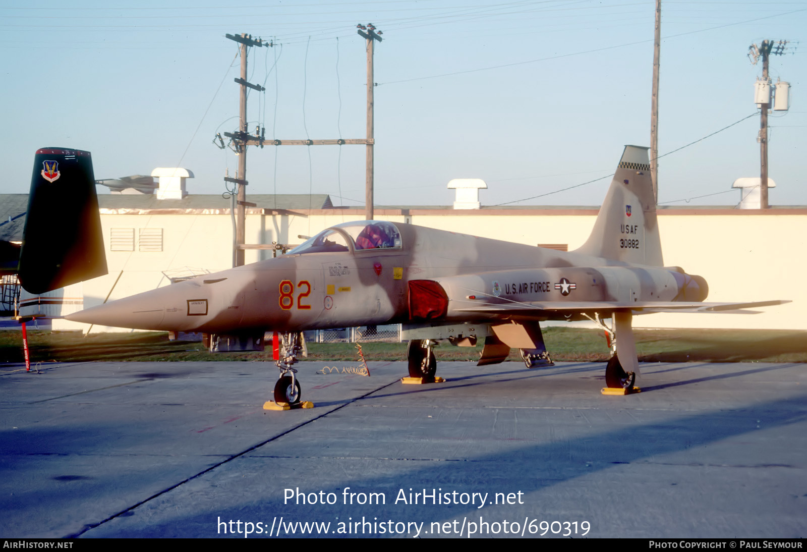 Aircraft Photo of 73-0882 / 30882 | Northrop F-5E Tiger II | USA - Air Force | AirHistory.net #690319