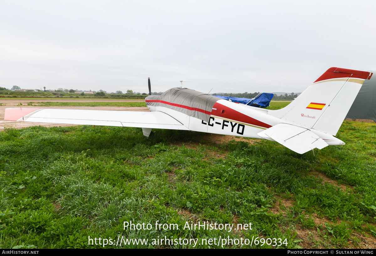 Aircraft Photo of EC-FYO | Beech F33A Bonanza | AirHistory.net #690334