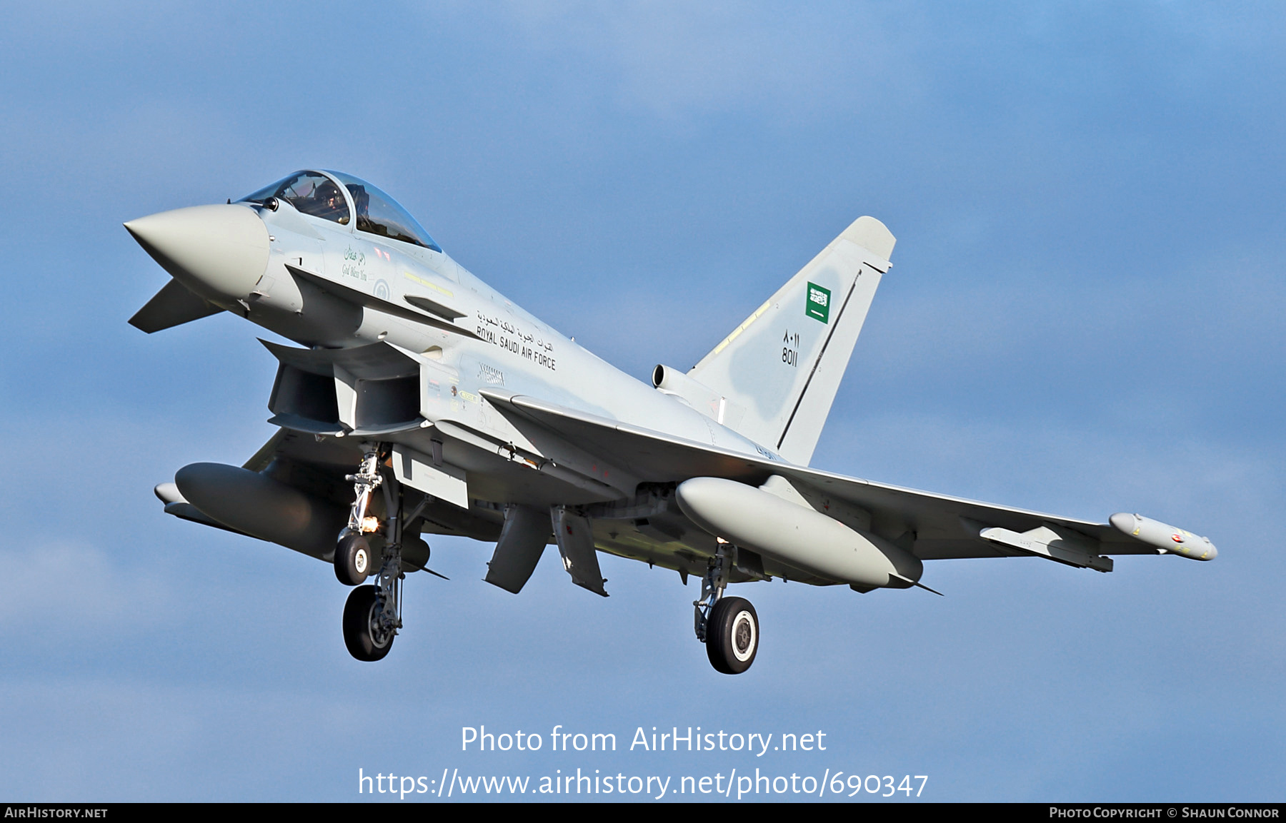Aircraft Photo of 8011 / ZK610 | Eurofighter EF-2000 Typhoon | Saudi Arabia - Air Force | AirHistory.net #690347