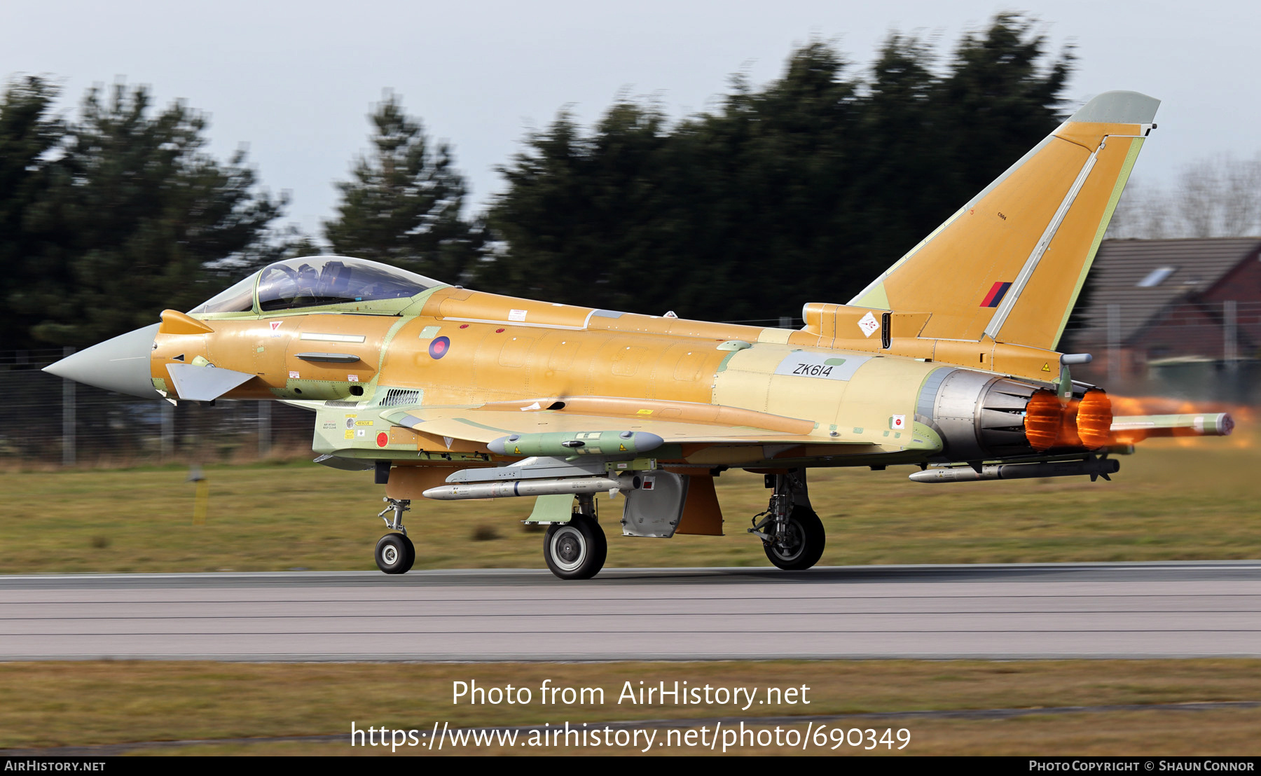 Aircraft Photo of ZK614 | Eurofighter EF-2000 Typhoon | BAE Systems | AirHistory.net #690349