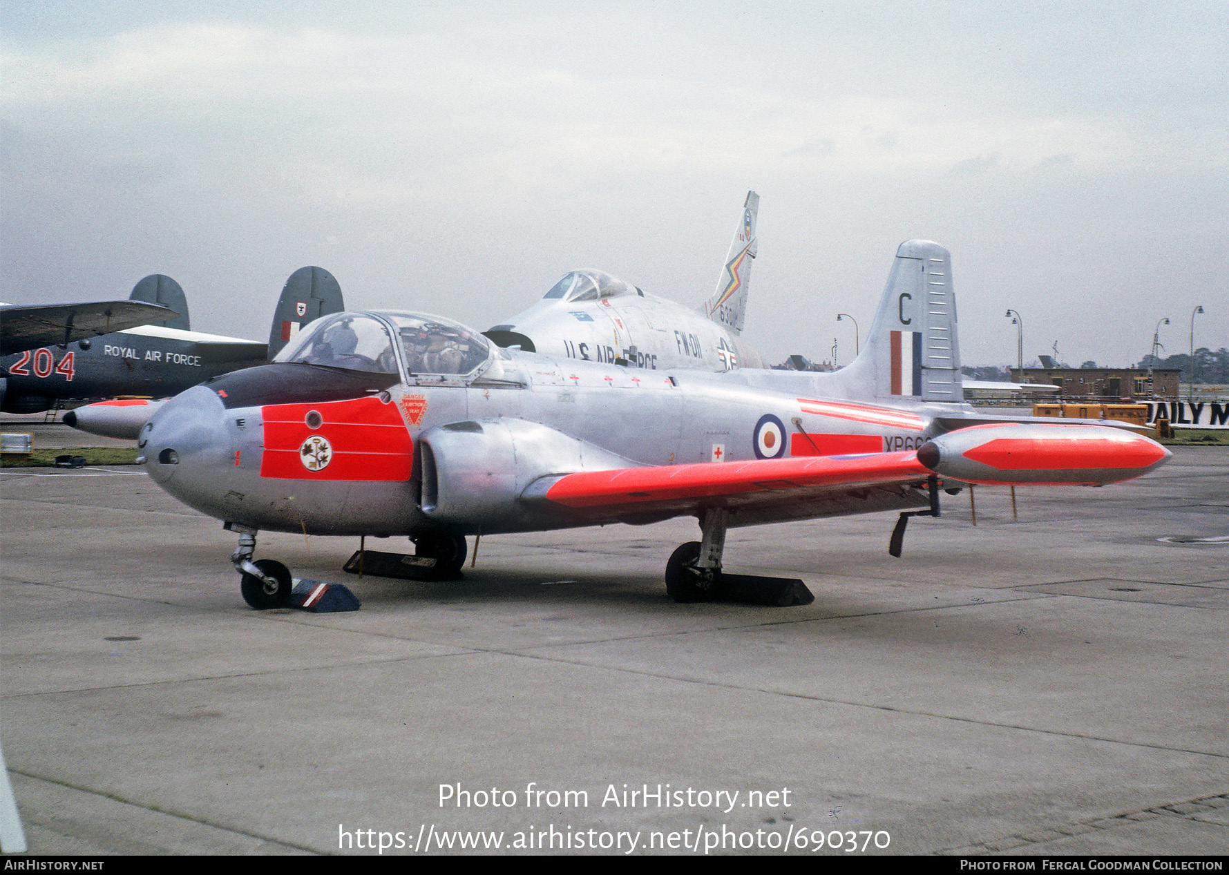 Aircraft Photo of XP666 | BAC 84 Jet Provost T4 | UK - Air Force | AirHistory.net #690370