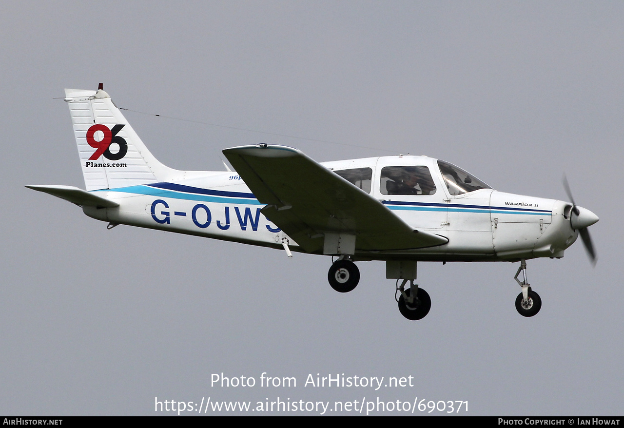 Aircraft Photo of G-OJWS | Piper PA-28-161 Cherokee Warrior II | AirHistory.net #690371