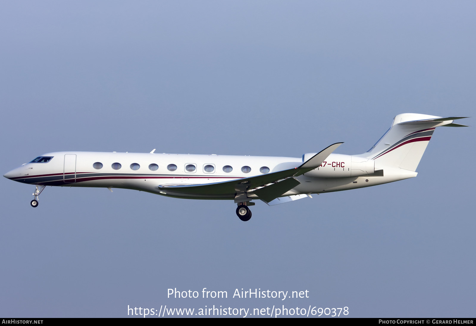 Aircraft Photo of A7-CHC | Gulfstream Aerospace G700 | AirHistory.net #690378