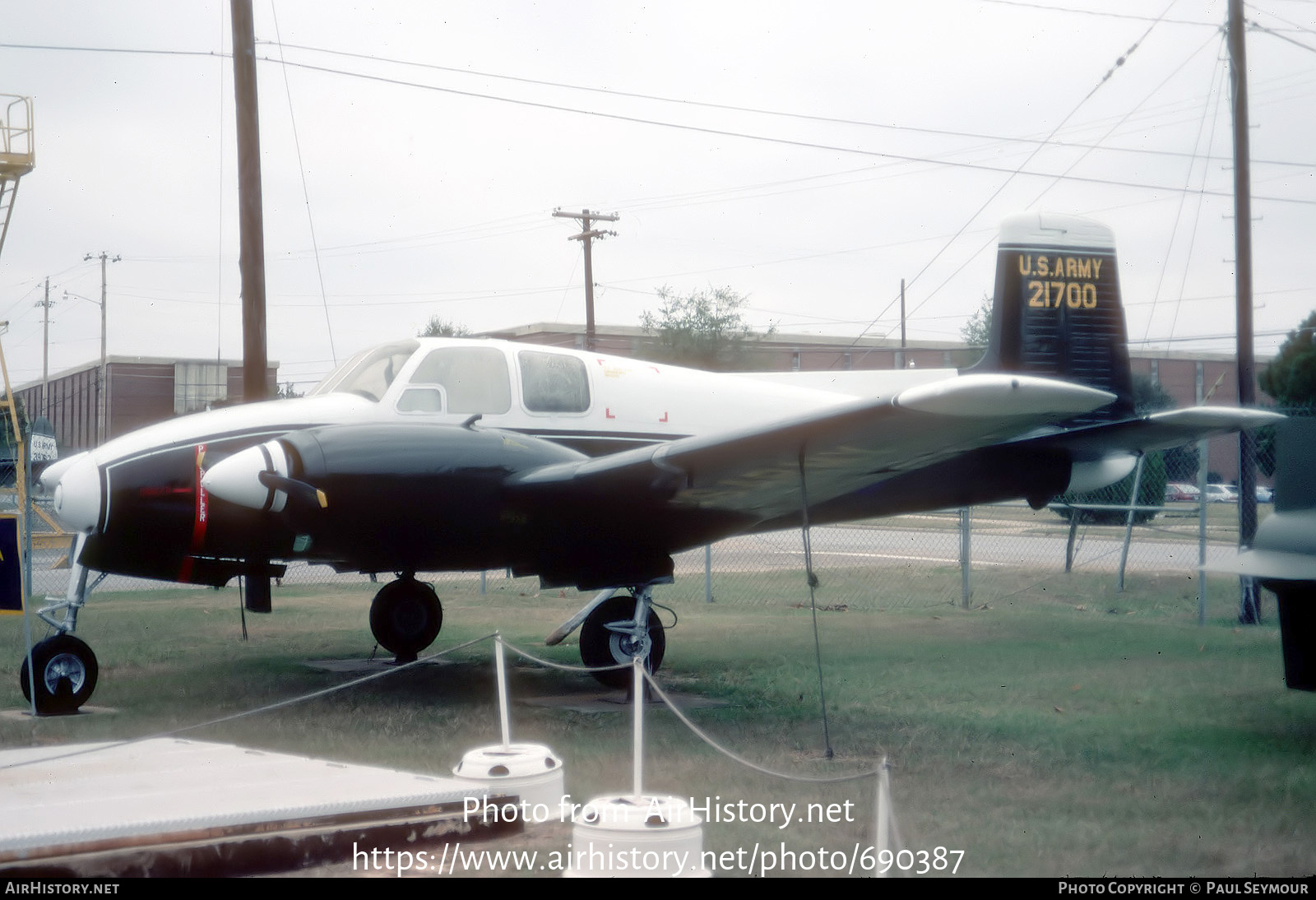 Aircraft Photo of 21700 | Beech L-23 Seminole Mockup | USA - Army | AirHistory.net #690387