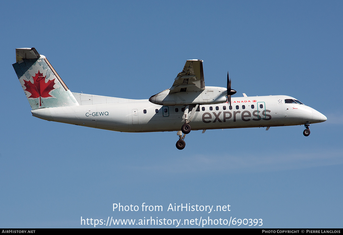 Aircraft Photo of C-GEWQ | De Havilland Canada DHC-8-311Q Dash 8 | Air Canada Express | AirHistory.net #690393