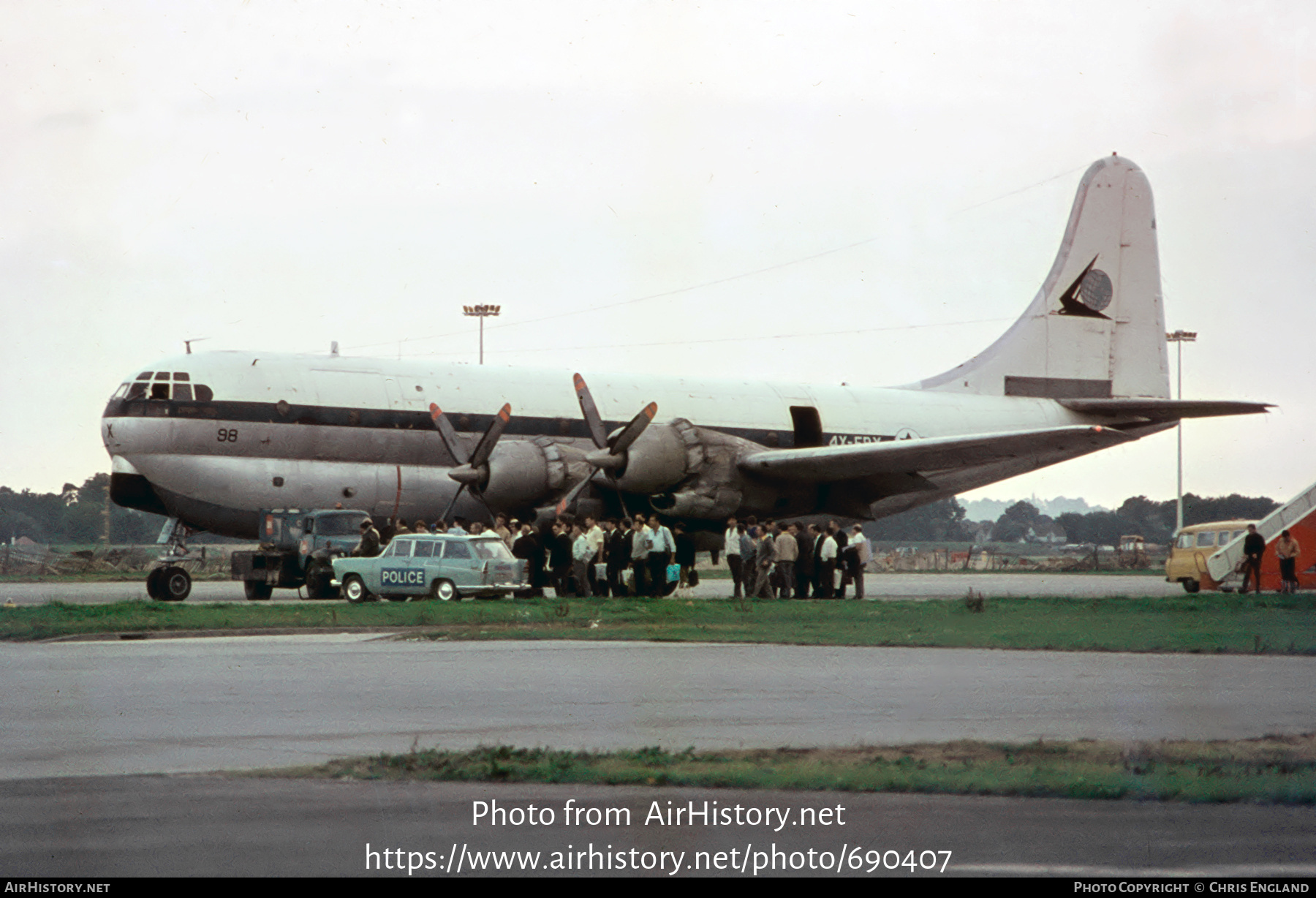 Aircraft Photo of 98 | Boeing 377(M) Stratocruiser | Israel - Air Force | AirHistory.net #690407