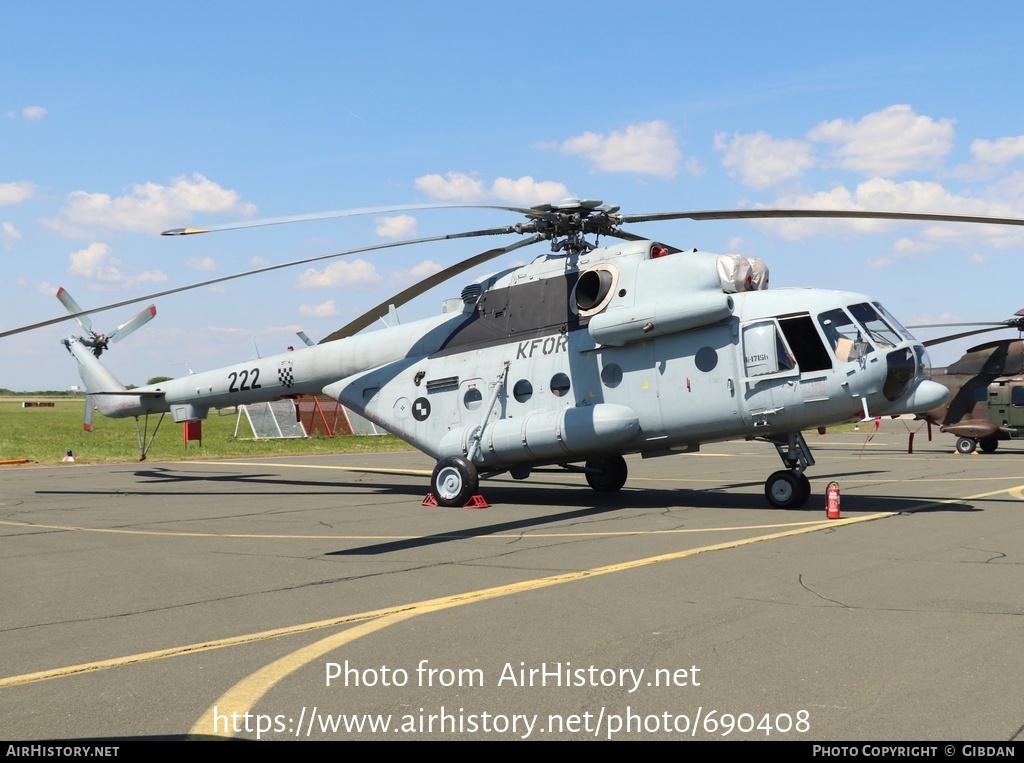 Aircraft Photo of 222 | Mil Mi-171Sh | Croatia - Air Force | AirHistory.net #690408