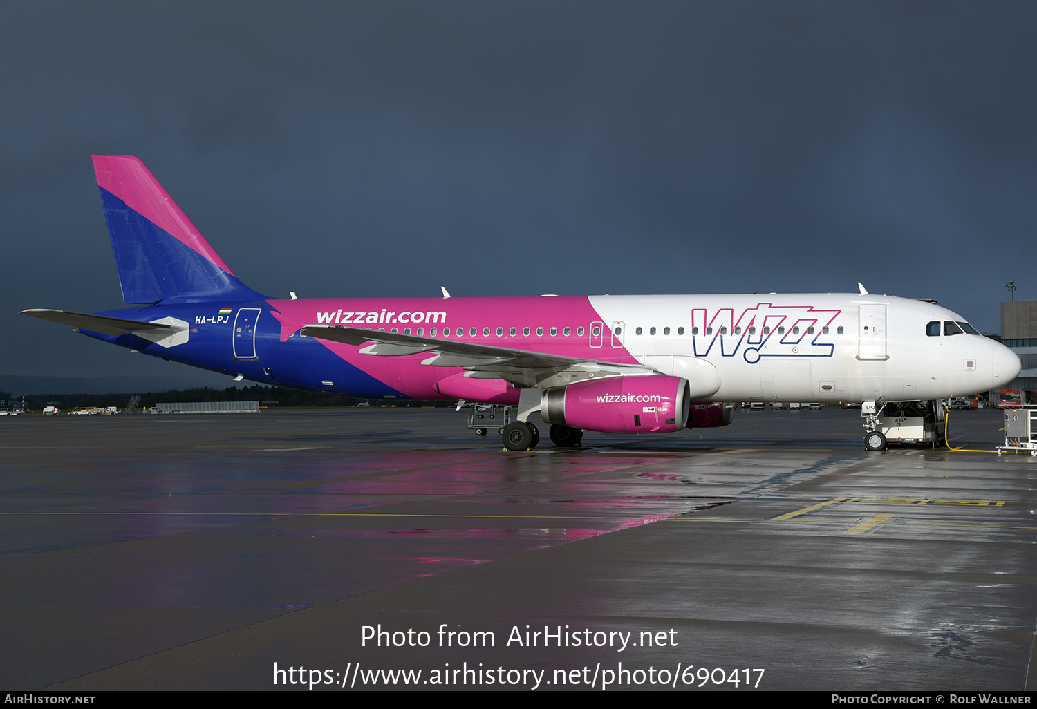 Aircraft Photo of HA-LPJ | Airbus A320-232 | Wizz Air | AirHistory.net #690417