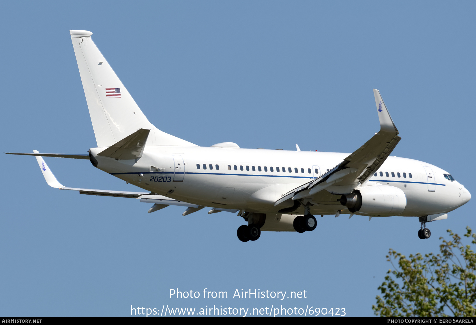 Aircraft Photo of 02-0203 / 20203 | Boeing C-40C | USA - Air Force | AirHistory.net #690423