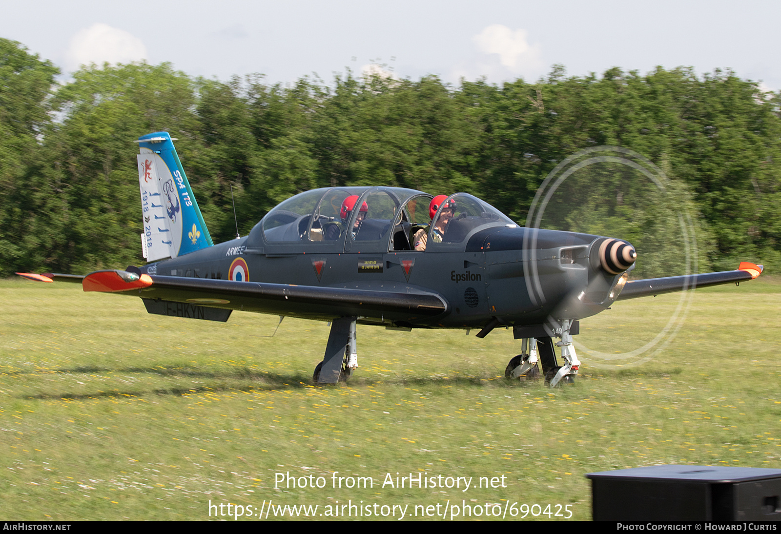 Aircraft Photo of F-HKYN | Socata TB-30 Epsilon | France - Air Force | AirHistory.net #690425