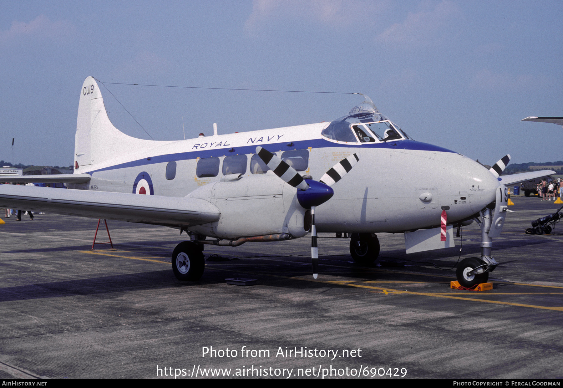 Aircraft Photo of G-SDEV / XK895 | De Havilland D.H. 104 Sea Devon C20 | UK - Navy | AirHistory.net #690429