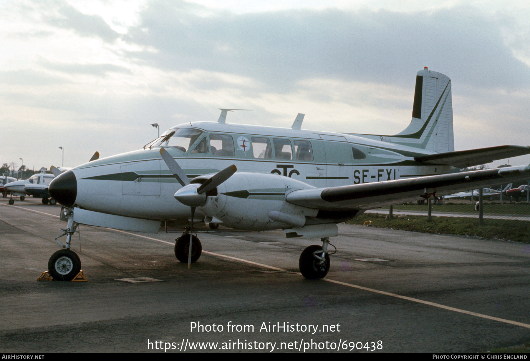 Aircraft Photo of SE-EXI | Beech 65 Queen Air | CTC | AirHistory.net #690438