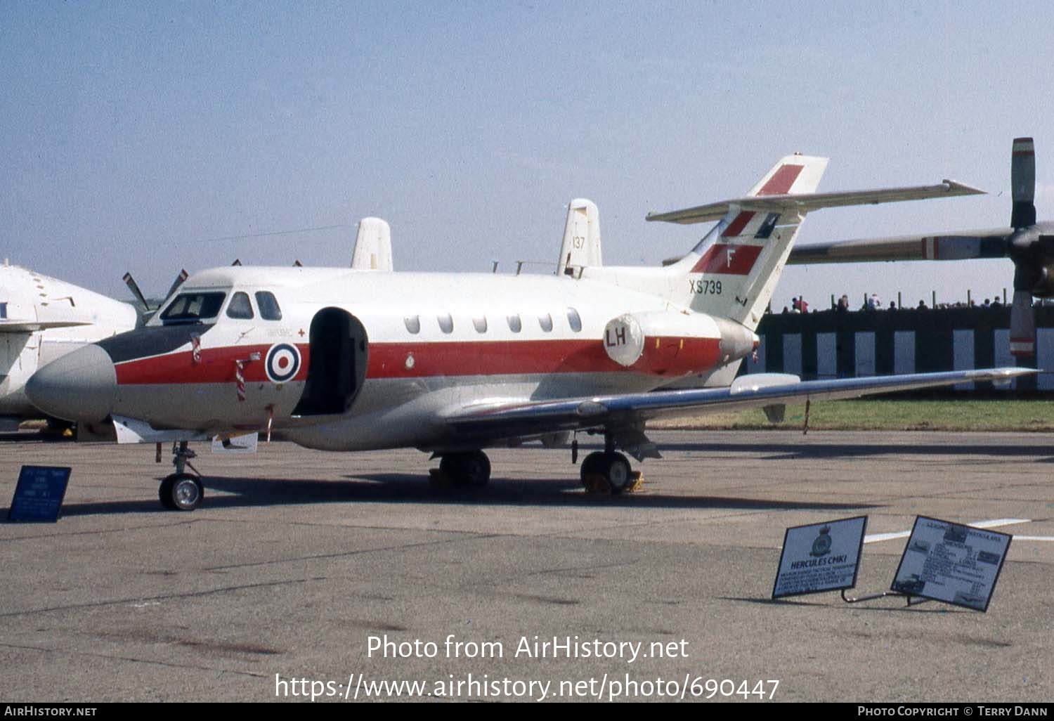 Aircraft Photo of XS739 | Hawker Siddeley HS-125-2 Dominie T1 | UK - Air Force | AirHistory.net #690447