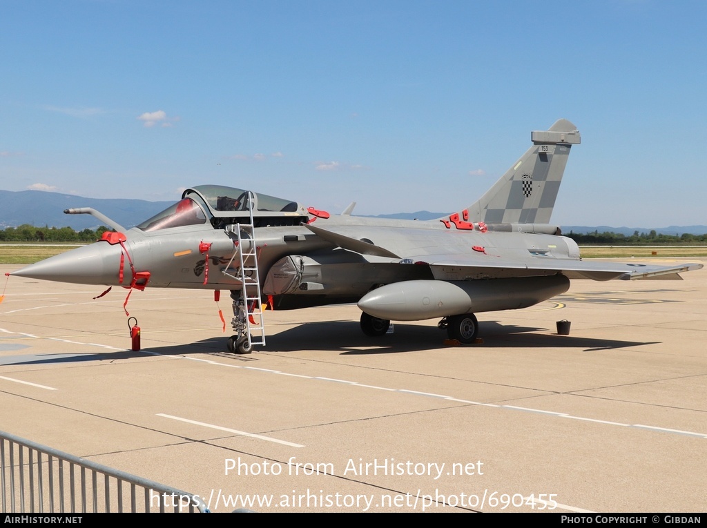 Aircraft Photo of 153 | Dassault Rafale C | Croatia - Air Force | AirHistory.net #690455