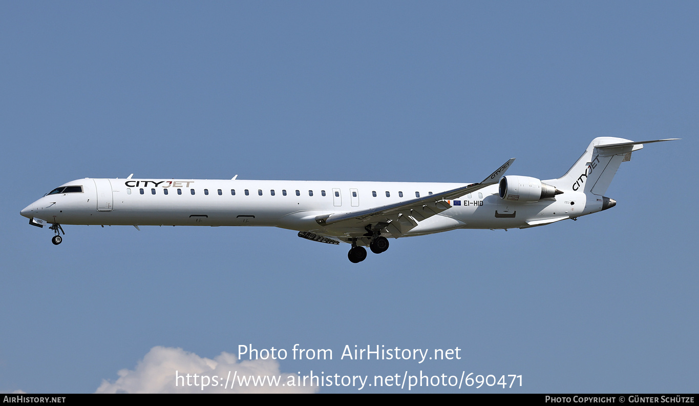 Aircraft Photo of EI-HID | Bombardier CRJ-1000EL NG (CL-600-2E25) | CityJet | AirHistory.net #690471