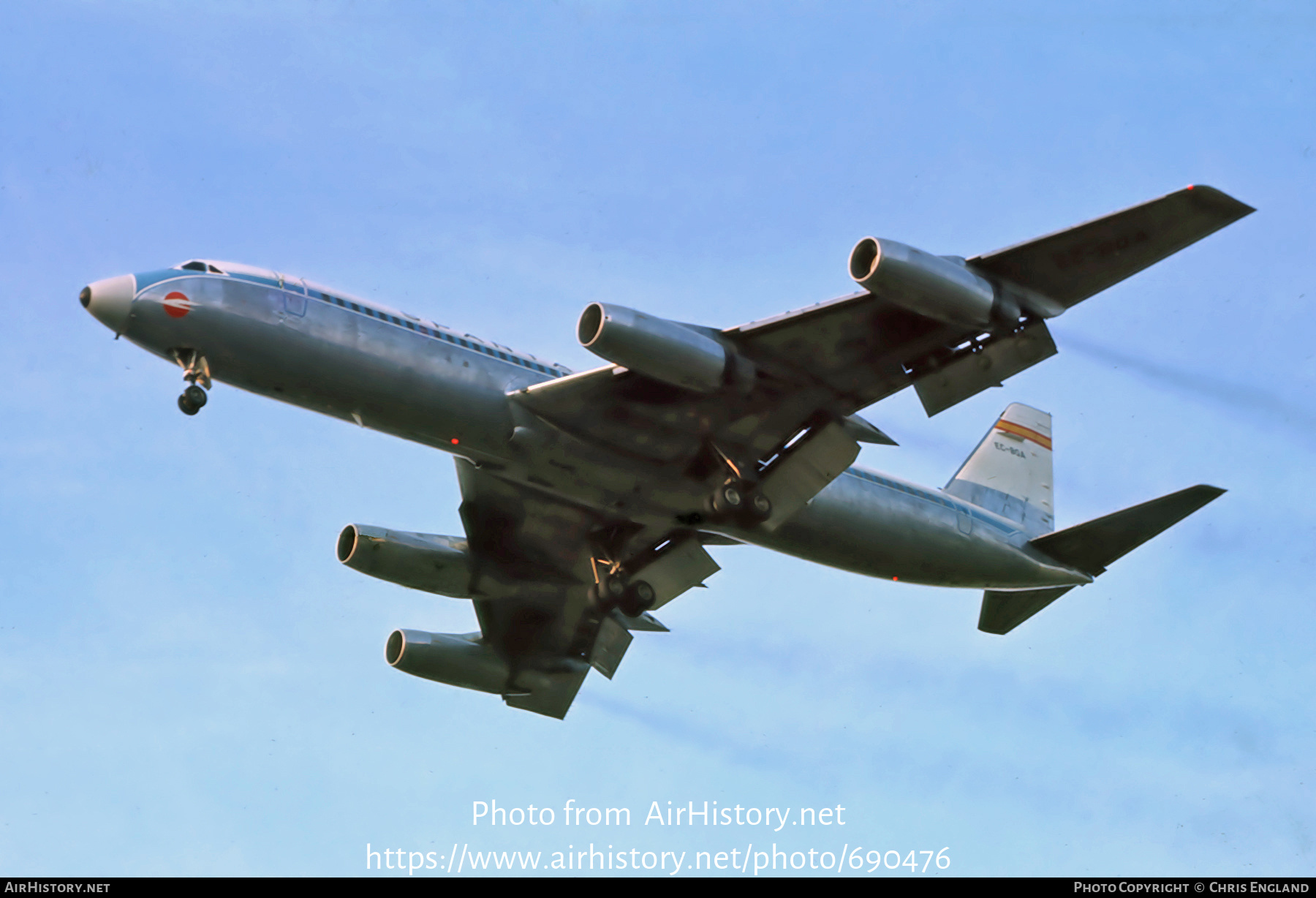 Aircraft Photo of EC-BQA | Convair 990A (30A-5) | Spantax | AirHistory.net #690476