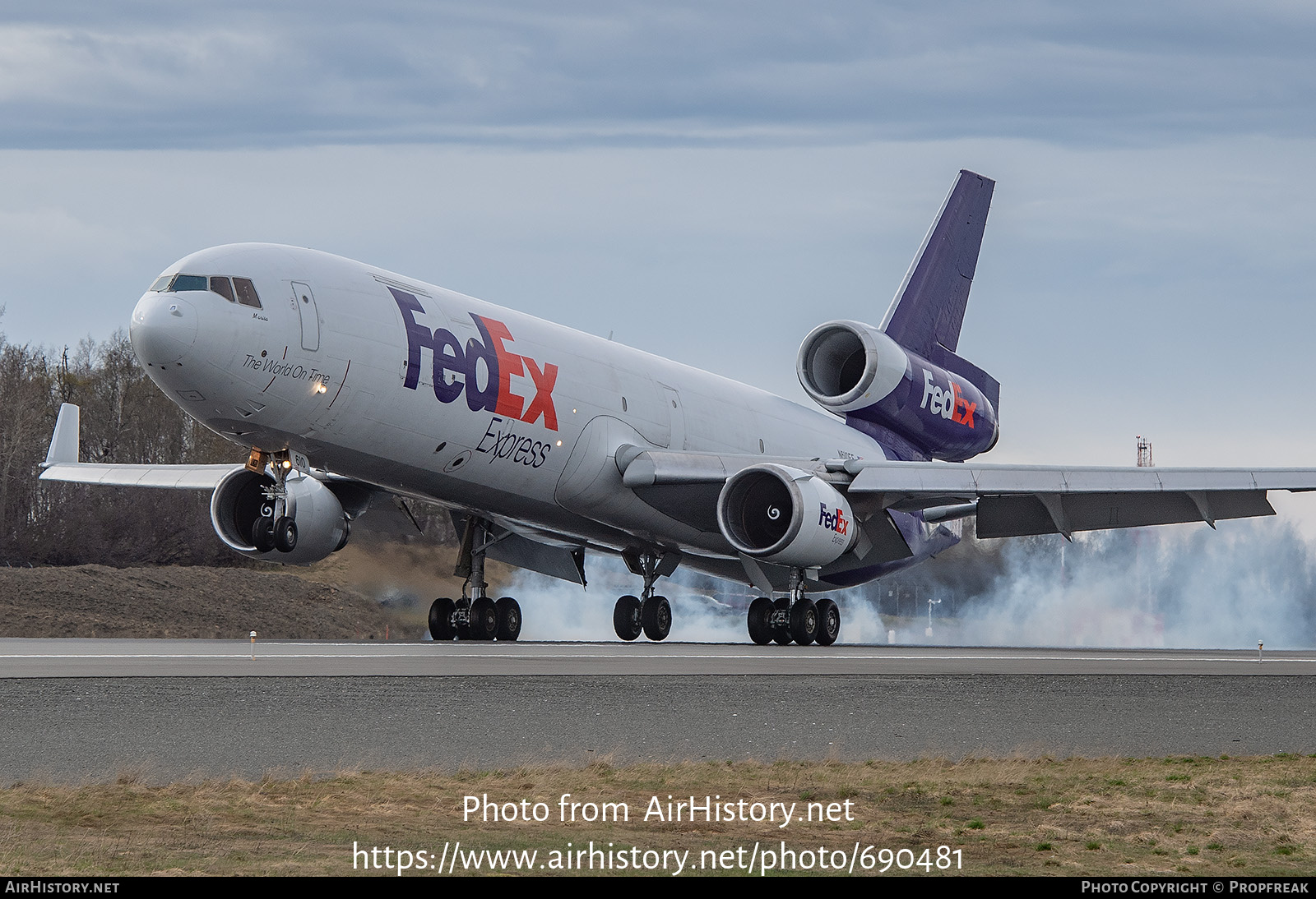 Aircraft Photo of N610FE | McDonnell Douglas MD-11F | FedEx Express | AirHistory.net #690481