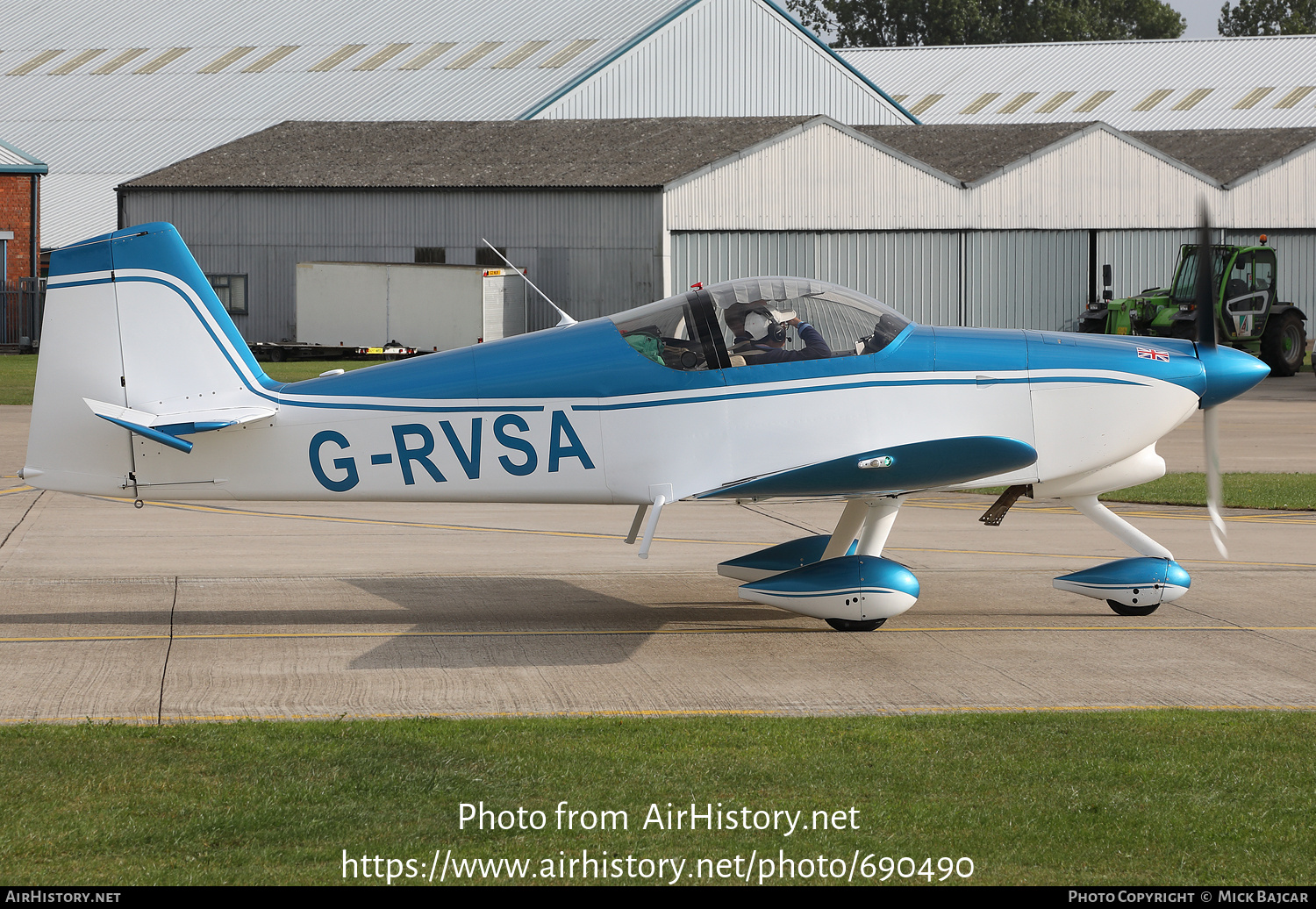 Aircraft Photo of G-RVSA | Van's RV-6A | AirHistory.net #690490