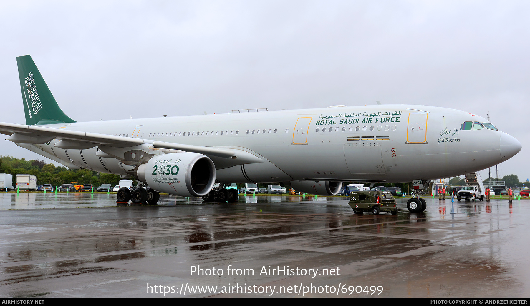Aircraft Photo of 2403 | Airbus A330-203MRTT | Saudi Arabia - Air Force | AirHistory.net #690499