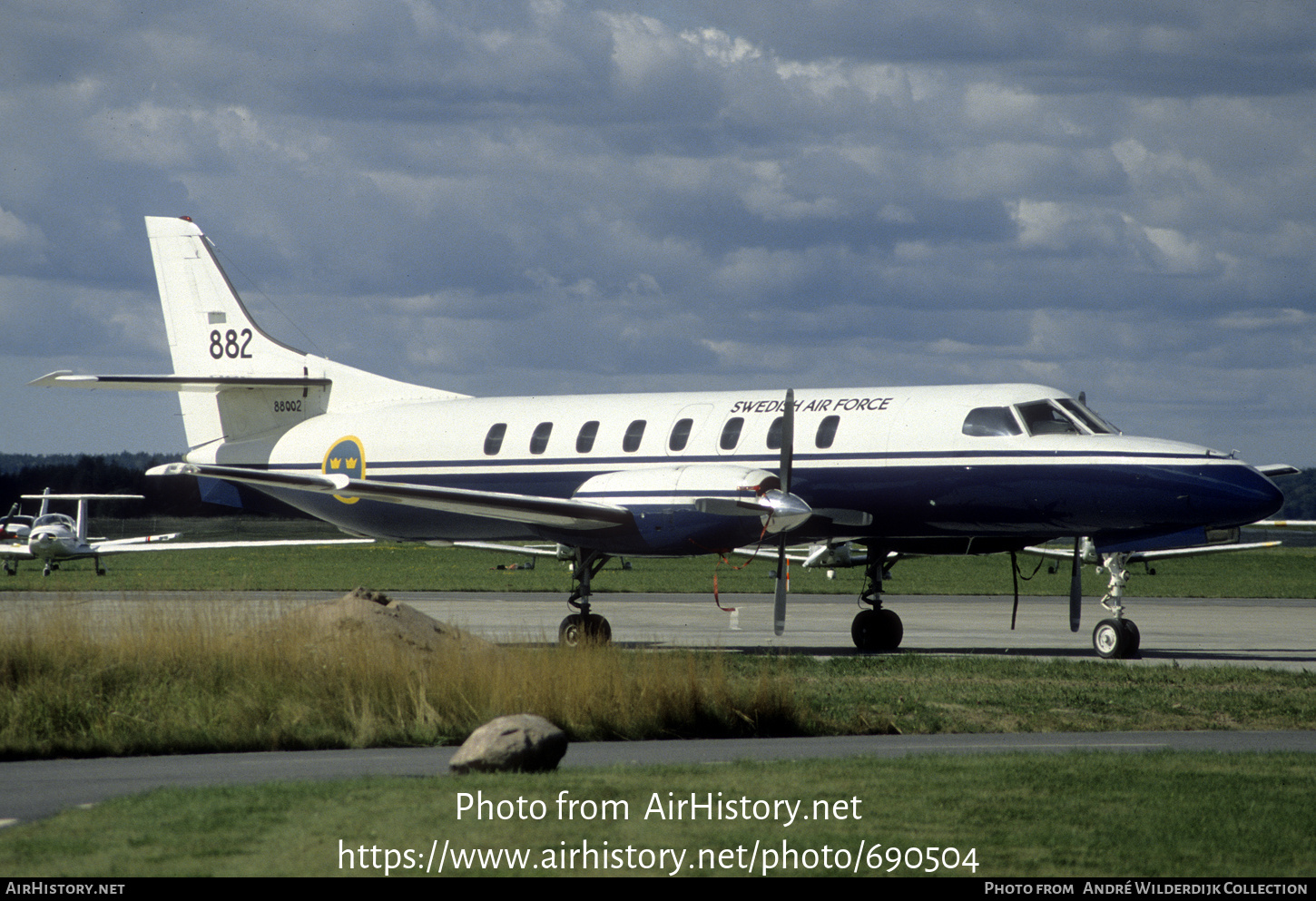 Aircraft Photo of 88002 | Fairchild Swearingen Tp88B Merlin IVC | Sweden - Air Force | AirHistory.net #690504