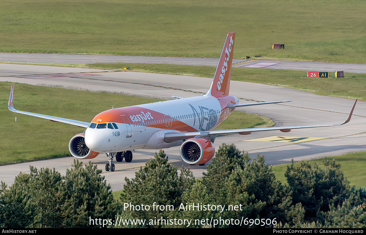 Aircraft Photo of OE-LSN | Airbus A320-251N | EasyJet | AirHistory.net #690506