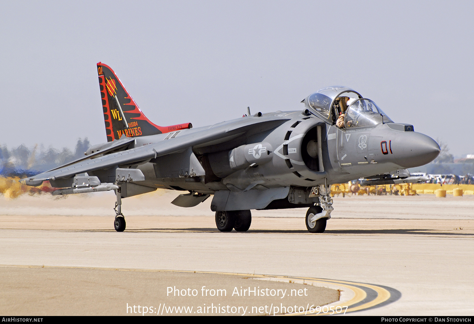 Aircraft Photo of 165584 | Boeing AV-8B(R) Harrier II+ | USA - Marines | AirHistory.net #690507