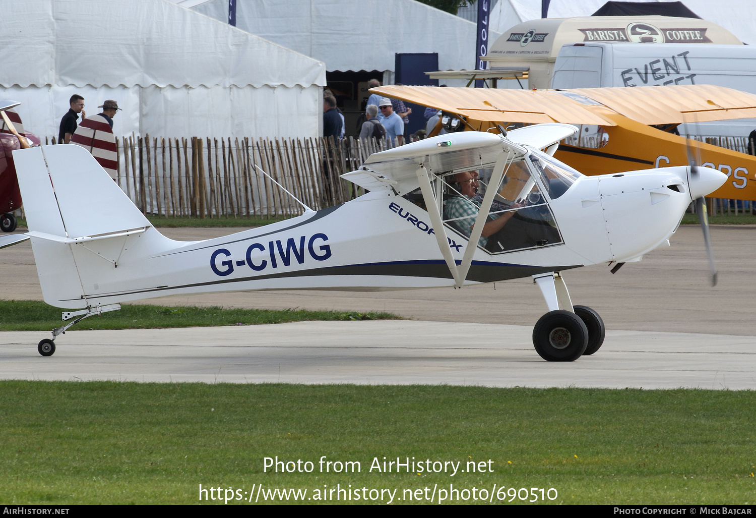 Aircraft Photo of G-CIWG | Aeropro Eurofox 912(IS) | AirHistory.net #690510