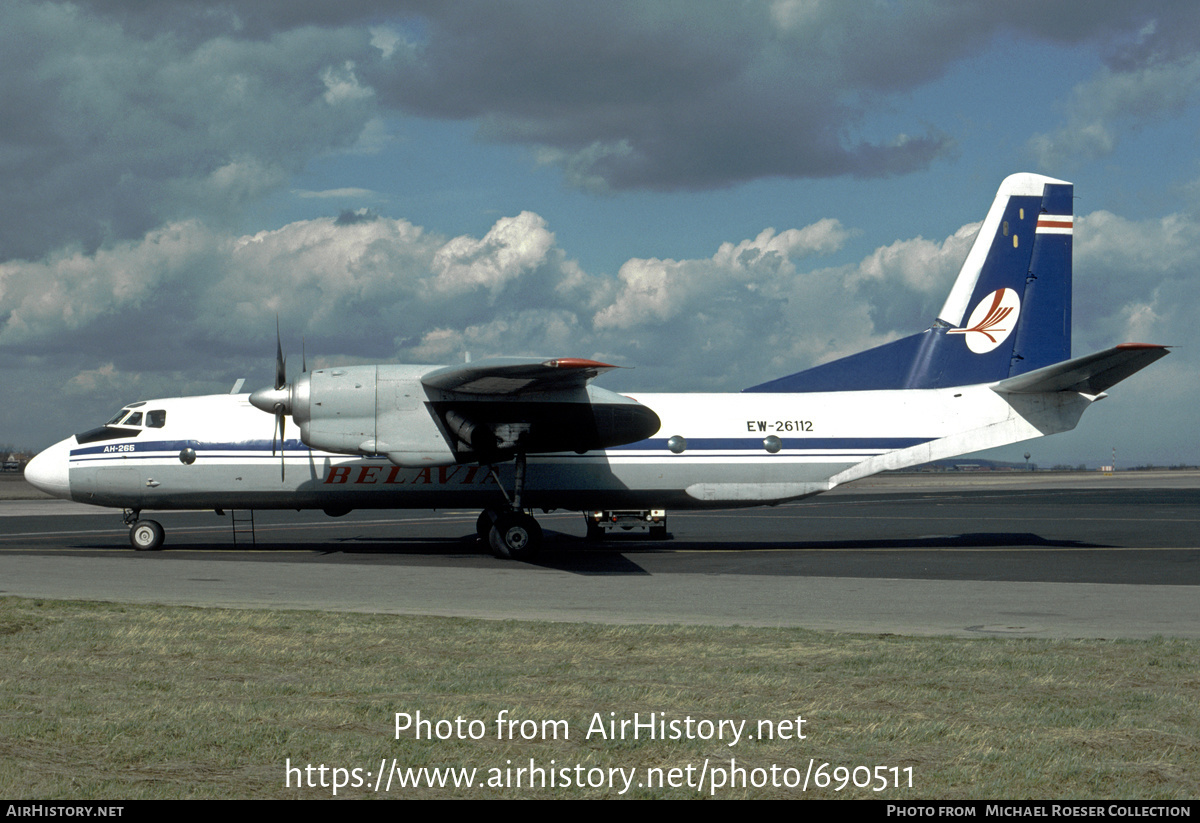 Aircraft Photo of EW-26112 | Antonov An-26B | Belavia | AirHistory.net #690511