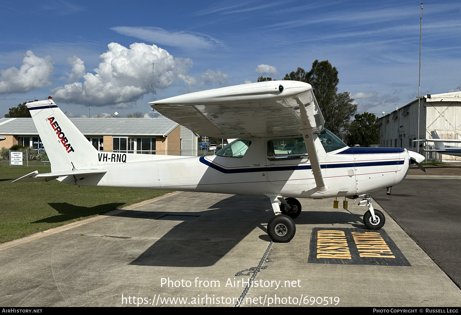 Aircraft Photo of VH-RNQ | Cessna A152 Aerobat | AirHistory.net #690519