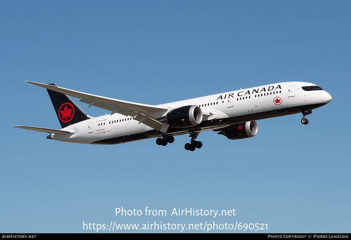 Aircraft Photo of C-FVLX | Boeing 787-9 Dreamliner | Air Canada | AirHistory.net #690521