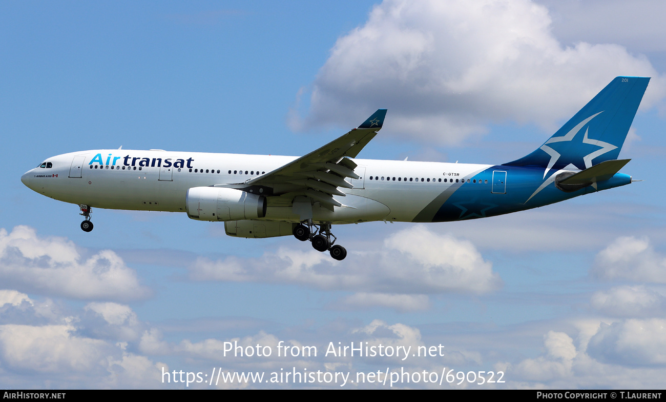 Aircraft Photo of C-GTSR | Airbus A330-243 | Air Transat | AirHistory.net #690522
