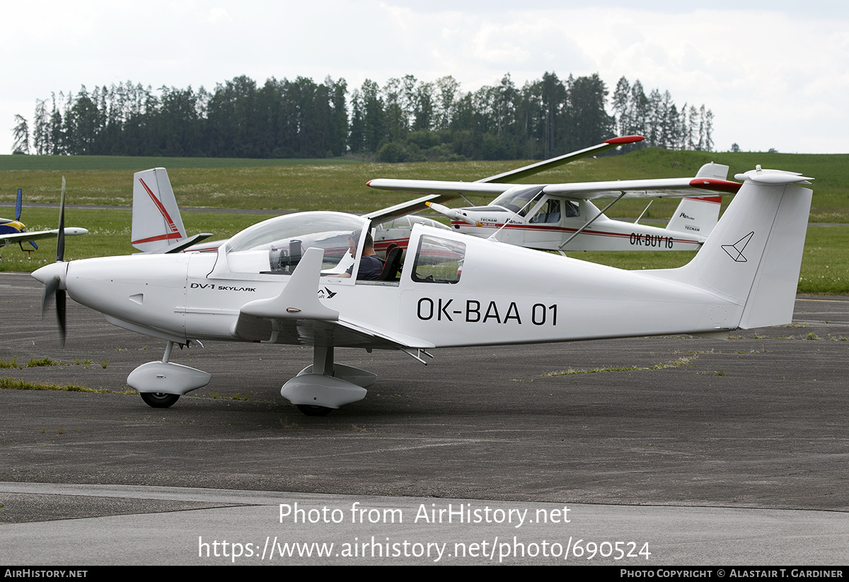 Aircraft Photo of OK-BAA 01 | Dova DV-1 Skylark | AirHistory.net #690524