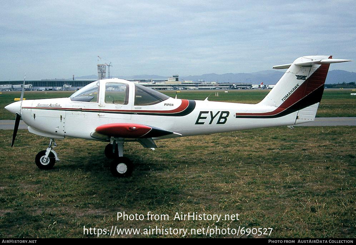 Aircraft Photo of ZK-EYB / EYB | Piper PA-38-112 Tomahawk | Canterbury Aero Club | AirHistory.net #690527