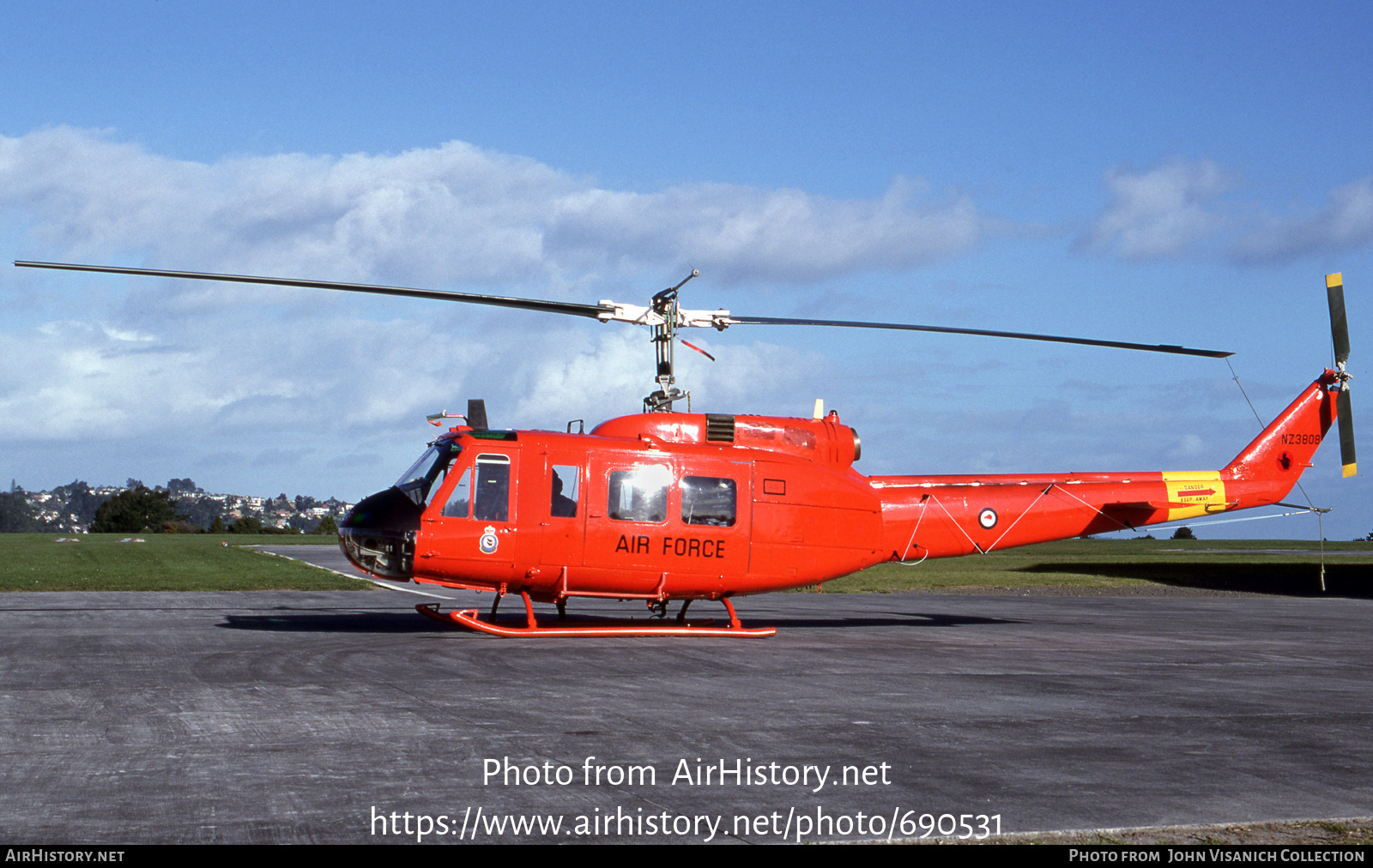 Aircraft Photo of NZ3808 | Bell UH-1H Iroquois | New Zealand - Air Force | AirHistory.net #690531