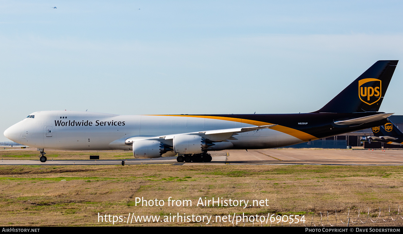 Aircraft Photo of N628UP | Boeing 747-8F | United Parcel Service - UPS | AirHistory.net #690554