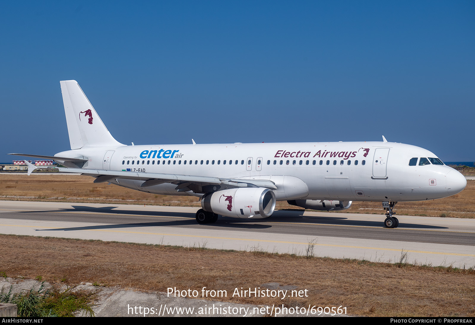 Aircraft Photo of LZ-EAD | Airbus A320-232 | Electra Airways | AirHistory.net #690561