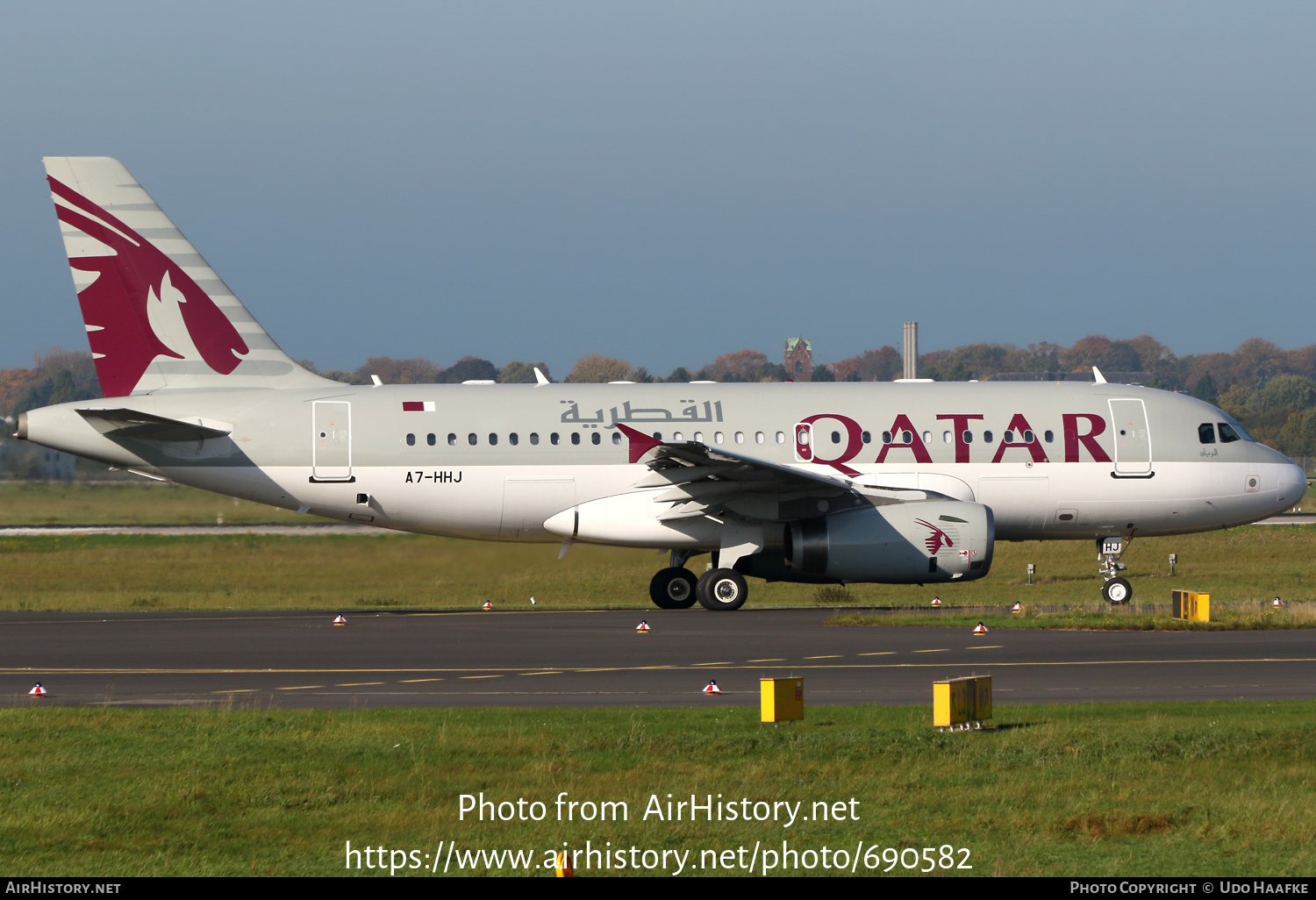 Aircraft Photo of A7-HHJ | Airbus ACJ319 (A319-133/CJ) | Qatar Airways | AirHistory.net #690582