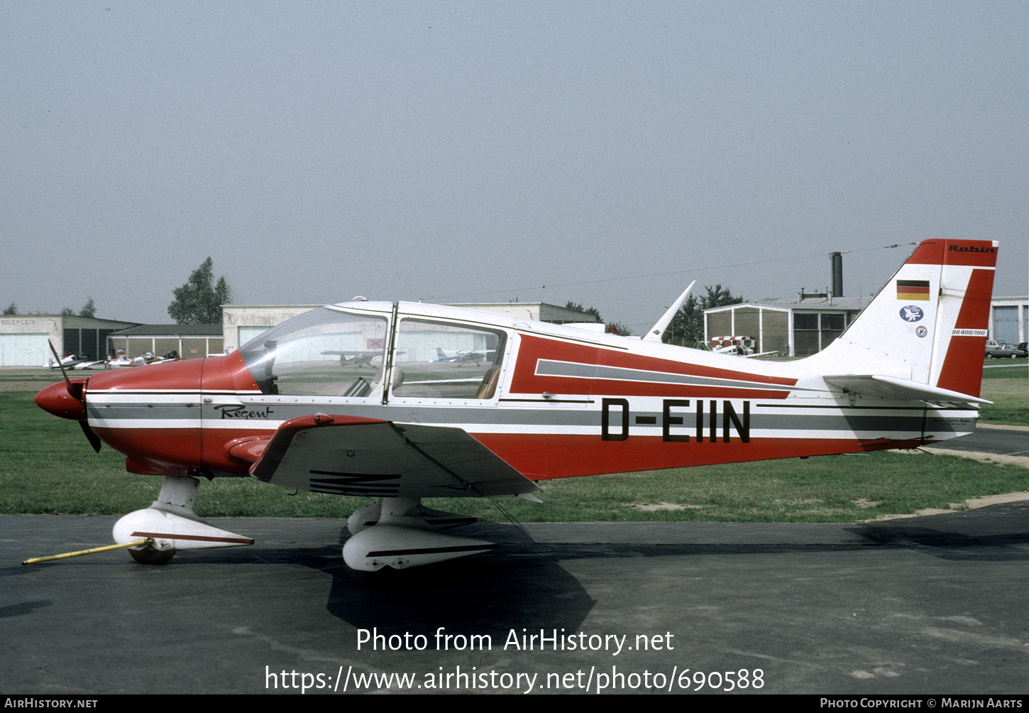 Aircraft Photo of D-EIIN | Robin DR-400-180R Régent | AirHistory.net #690588